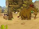 رجل الكهف في العصر الحجري