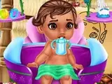 ألعاب رعاية الطفلة الصغيرة